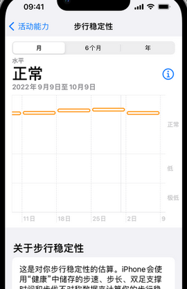 大丰镇iPhone手机维修如何在iPhone开启'步行稳定性通知'