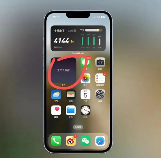 大丰镇苹果手机维修分享:iOS16主屏幕天气小组件无法正常工作怎么办？ 
